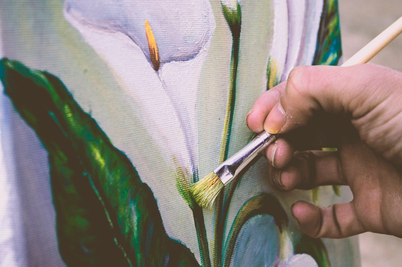 Comment installer votre toile au thème floral ?