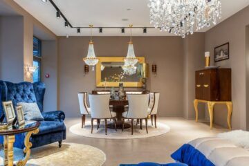 tapis scandinave rond