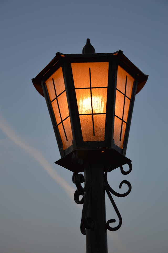 Lampadaire industriel